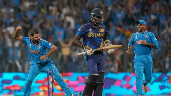 'Mohammed Shami creates a massive all-time World Cup record against Sri Lank'